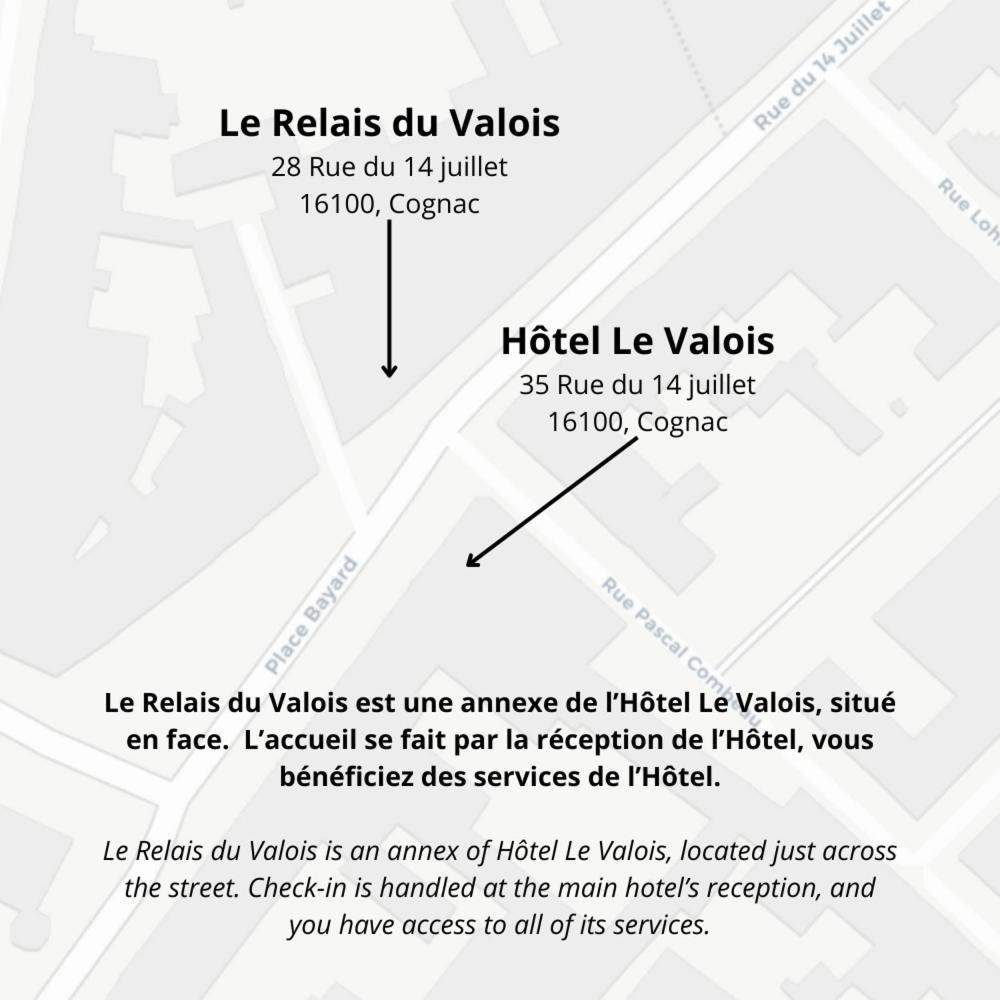 Hotel Le Relais Du Valois Cognac Centre Exterior foto